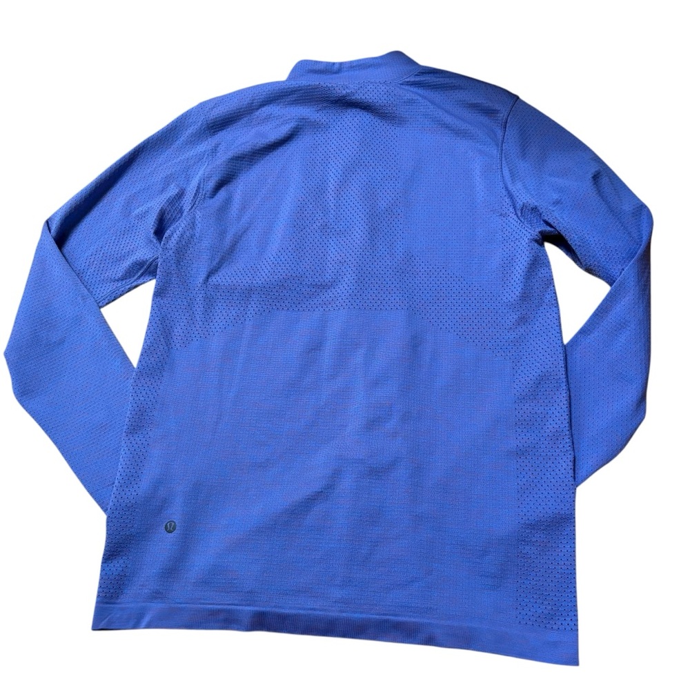 Lululemon Men Metal Vent Tech Midweight Half Zip Top Size Medium - Picture 2 of 5